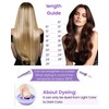LaaVoo Tape Extensions, Real Hair, 40 cm, Invisible Hair Extensions,