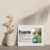 DIMSEOIUS Uncle Picture Frame Gifts from Niece Nephew, Funcle Definition