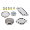 EGR Plug Kit 5pcs Aluminium Alloy Gaskets 5pcs Rubber Plugs