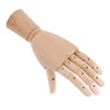 Wooden Hand Rotation Joint Professional Hand Model Various Shapes Wooden