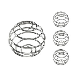 Protein Shaker,4 Pcs Small Shaker Ball Suitable for Protein Shaker bottle,304 Stainless Steel Mixer Whisk (4, 1.3”)