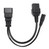 C20 to C7 C19 Y Splitter Power Plug Cord Single