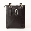 URBAN UTILITY MS-BB23BK Scissor Case, Mini Shoulder Bag, 3 Pockets,