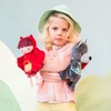 Little Red Riding Hood Plush Hand Puppet Lilliputiens