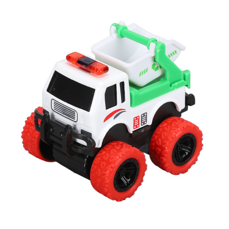 Pull Back City Cars Alloy Cartoon Q Version Sanitation Truck