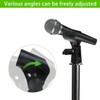 3 Pack Universal Microphone Holder, Adjustable Microphone Clip Flexible Mic