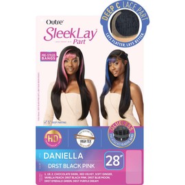 Outre Lace Front Wig - Sleeklay Part Deep C Lace Part - Daniella (SOFT GINGER)