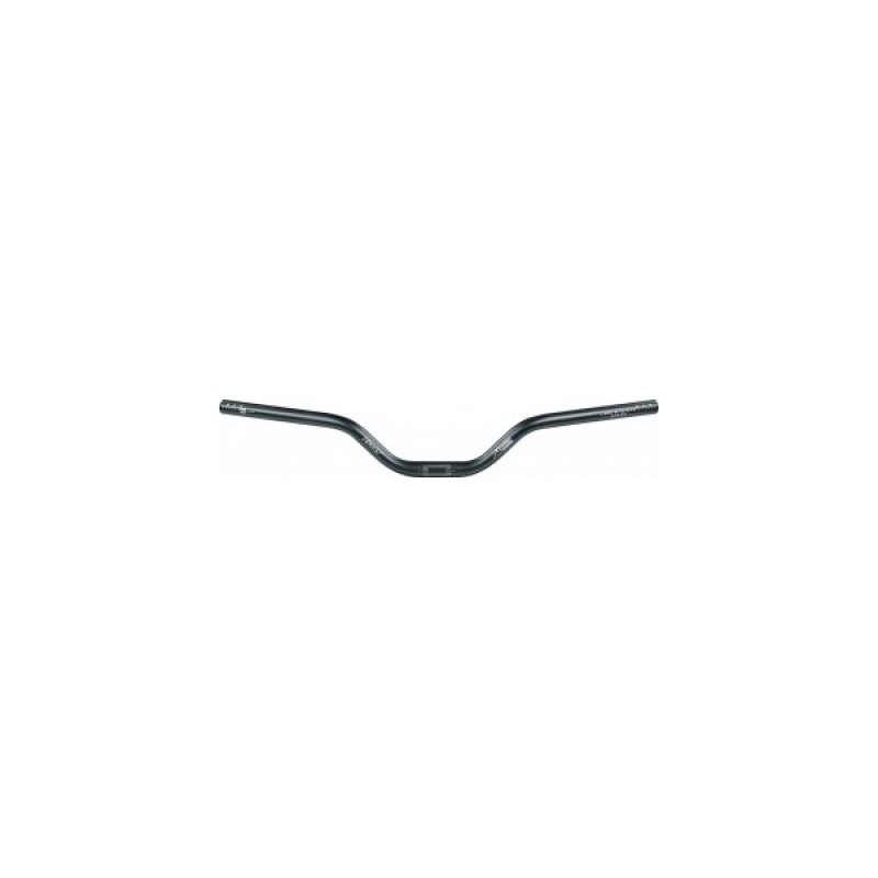 Handlebar riser bar 25.4 XtasY aluminium, black, matt, 700 mm