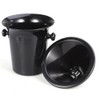 TOSSPER Plastic Wine Tasting Spittoon Wine Dump Bucket Double Ears