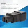 2pcs IEC320 C20 to IEC320 C15 Power Adapter Professional Standard