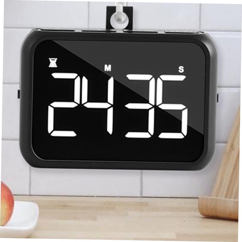 LIFKOME LED Digital Kitchen Timer with Large Display Magnetic Stand