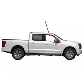 NAGD Fit 2023 Ford F150 4Dr Crew Cab Passenger Right Side Front Door Window Glass