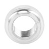 2Pcs FemaleThreaded Joint 8AN Car Liquid Flange Welding Aluminum Threaded