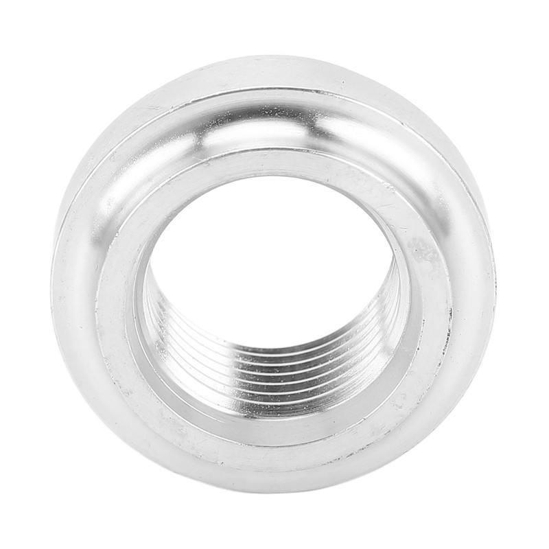 2Pcs FemaleThreaded Joint 8AN Car Liquid Flange Welding Aluminum Threaded