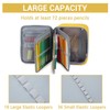 Pencil Case, VONXURY Large Capacity Pencil Pouch Holder Portable Pen
