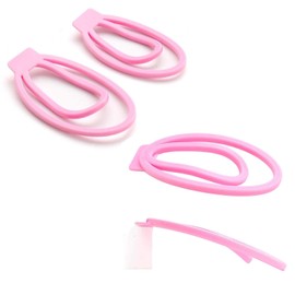 2Pcs Fitness Cage Clip Cross Dressing Set, with 1 Black Yoga Belt Underwear, Breathable Adjustable Invisible Protection Set for Sissy -A54US (A:Pink, A:M)