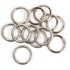 JWBIZ 15pcs Trigger Spring O Rings Round Carabiner Clip Snap