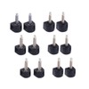 6 Pairs Durable Heel Tips Replacement High Heel Caps Protectors