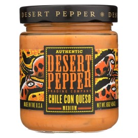 UD_Desert Pepper Trading - Medium Chile Con Queso Dip - Case Of 6 - 16 Oz.