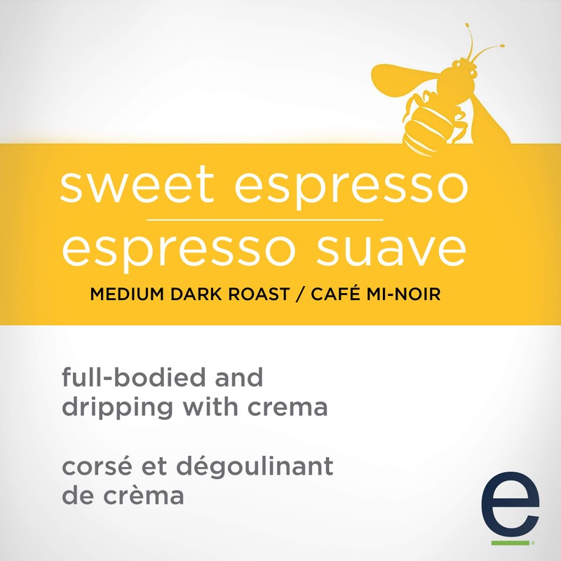 Ethical Bean Coffee Sweet Espresso Medium Dark Roast Fairtrade Organic
