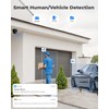 Reolink 4K PoE CCTV Camera with Human/Vehicle Detection, Ultra HD