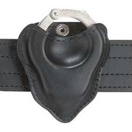 Bianchi Model 090 Open Top Handcuff Case, Plain Black