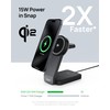 SODI Qi2 Compatible Magnetic 3-in-1 Wireless Charging Station