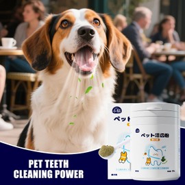 Dog Powder for Teeth - Breath Freshening Powder - Fast-Acting Gentle Cleaning Product, Pet Supplies for Daily Travel Home Use Multi-pet Household