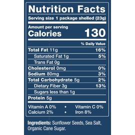 Chinook Seedery Roasted Jumbo Sunflower Seeds - Keto Snacks - Best For Snack Packs - Gluten Free, Non GMO Snack Food Gifts - 1.5 ounce (Pack of 36) - Original Flavor