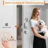 Probrico Smart Keyless Entry Door Lock with Knob Set, Fingerprint