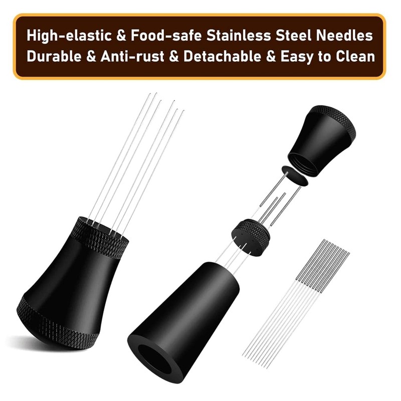 beiyaiey WDT Tools Espresso Puck Screen - 54mm Dosing Funnel