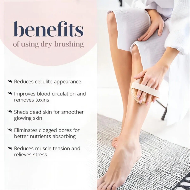 Cepillo Corporal Exfoliante Cuerpo Piel Circulacion