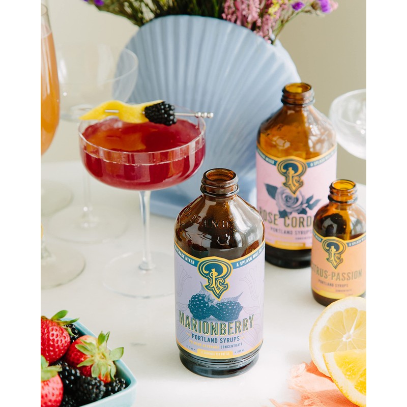 Portland Syrups Marionberry Syrup - Craft Pacific Northwest Fusion for