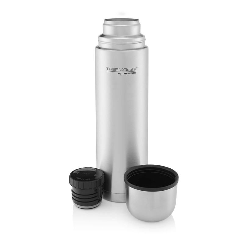 ThermoCafé Stainless Steel Flask, Multi-colour, 1.0 L
