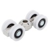 4 Wheels Hanging Door Wheels, Sliding Door Roller Slider Heavy