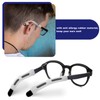 SMARTTOP Eyeglass Ear Grips Sleeve 8Pairs Upgrade anti-slip Silicone Eyeglasses
