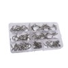 VooGenzek Pack of 71 Hook Screws, Screw-In Ceiling Hooks, Cup