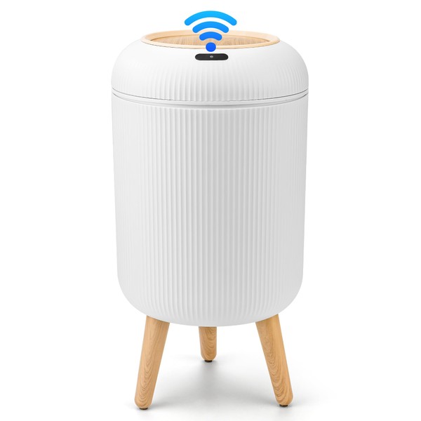 Pukomc Smart Sensor Wastebasket, Convenient and Hygienic Easy to Use,