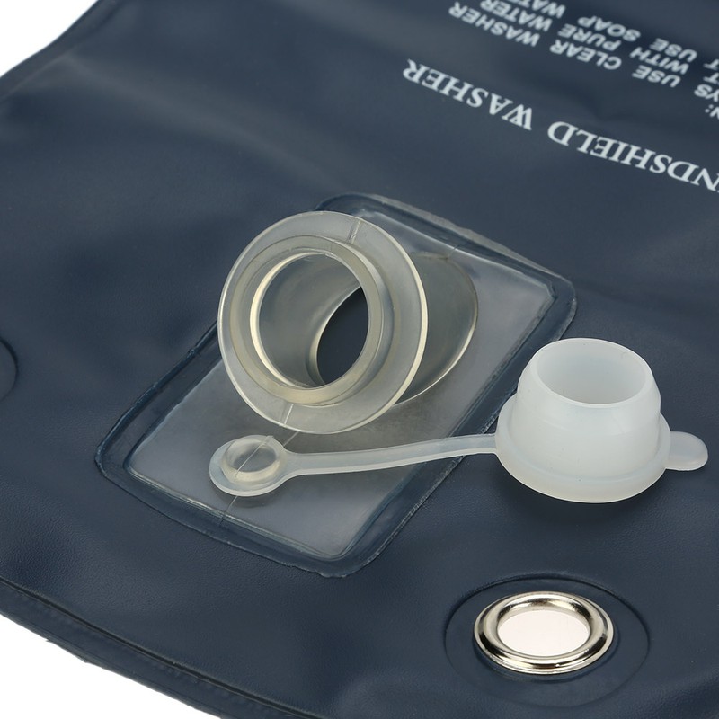 12V Universal Windshield Washer Pump Bag Kit With Jet Button