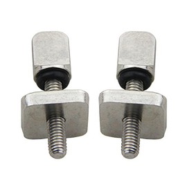 UP100 10pcs Surf Longboard SUP Center Sliding Fin Box Plate Smart Stainless Screw (Manual Tip)