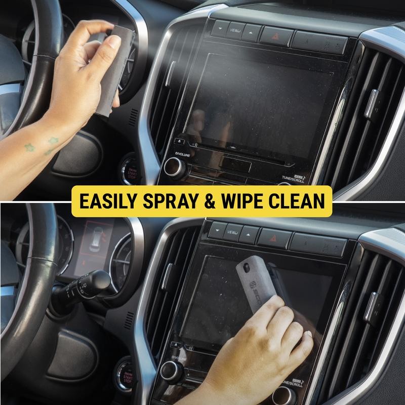 Scosche 2-in-1 Screen Cleaner - 2-in-1 Screen Cleaning Portable Mister