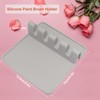 Yedadone 2 Packs Silicone Paint Brush Holder Paint Brush Stand