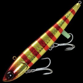 JACKALL(ジャッカル) メタルジグ ルアー 陸式アンチョビミサイル 28g 120mm レッドゴールドストライプ