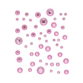 Zac's Alter Ego Crystal Faceted Round Stone Face Jewels - Festival Body Art