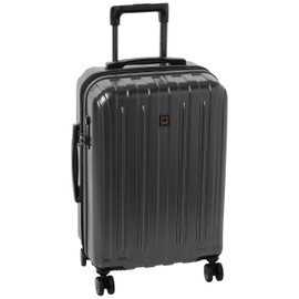 DELSEY PARIS Titanium Hardside Expandable Luggage with Spinner Wheels Carry-On Luggage, Graphite, Carry-On 21 Inch