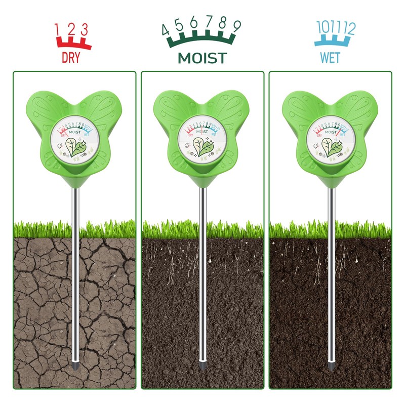 UNIWA Soil Moisture Meter, Plant Water Meter for House Plants