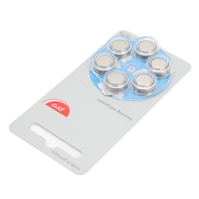 60pcs Long Lasting Power Sound Aid Batteries Zinc Air Hearing
