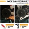 Junchamp 5Pcs 3 inch Cut Off Wheels with 1/4 Stem