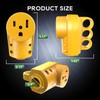 RVGUARD NEMA 6-50R Receptacle, 250 Volt 50 Amp Female Plug,