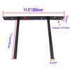 Rannb 8-inch Long Wall Shelves Support Floating Shelf Brackets Heavy